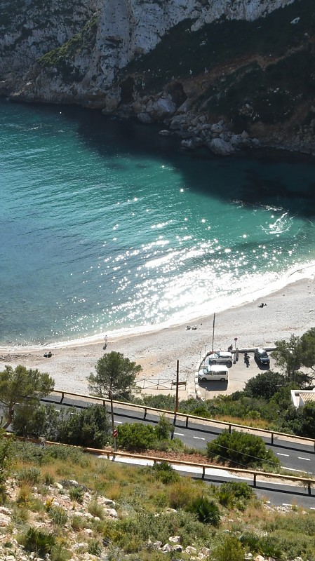 Vehicle access control to coves