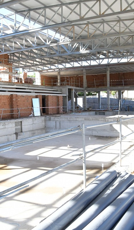 Investments in the construction of the municipal pool