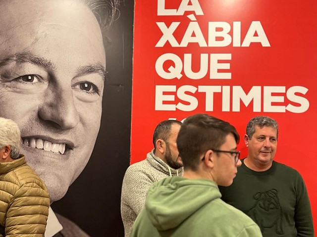 Press conference PSOE program of Xàbia WEDNESDAY 8 AT 11.00
