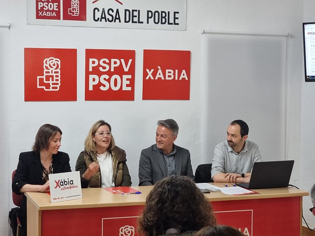 El PSOE de Xàbia presenta una web para elaborar su programa electoral con las opiniones de los vecinos